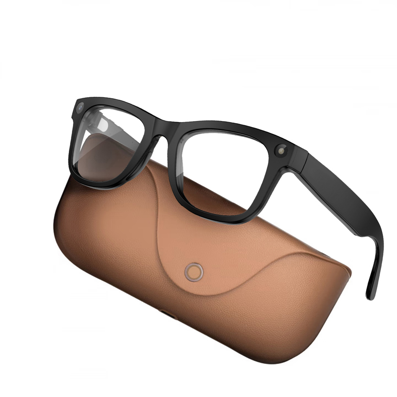 M98 AI camera smart glasses with high capacity battery